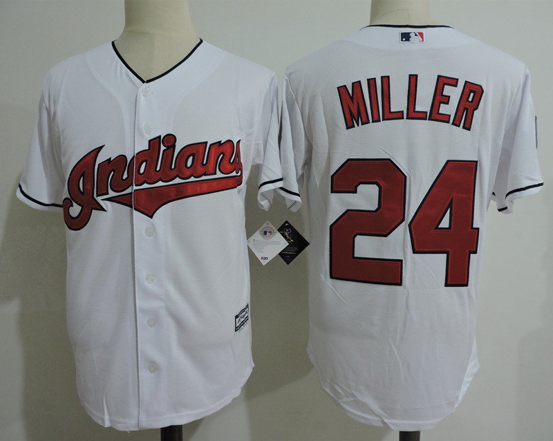 24 Andrew Miller White Cool Base Jersey