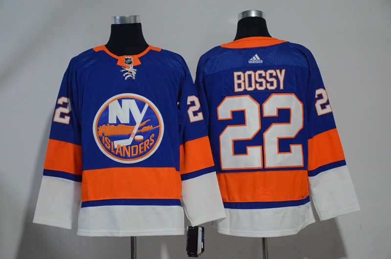 Islanders 22 Mike Bossy Blue  Jersey