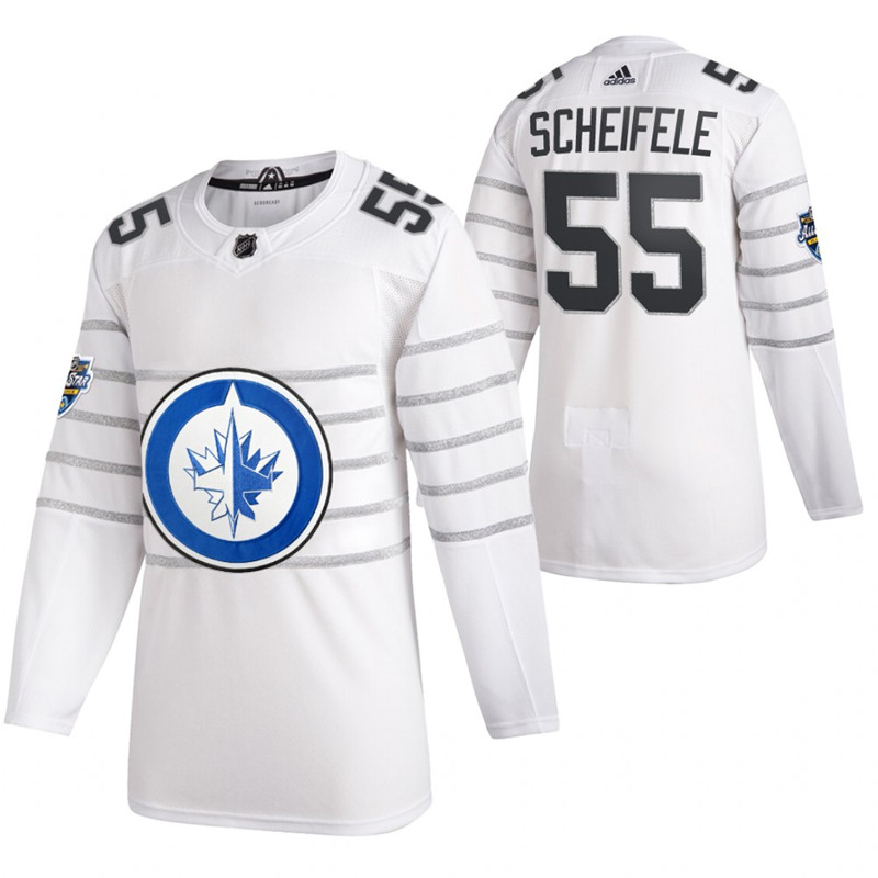 Jets 55 Mark Scheifele White 2020 NHL All Star Game Adidas Jersey