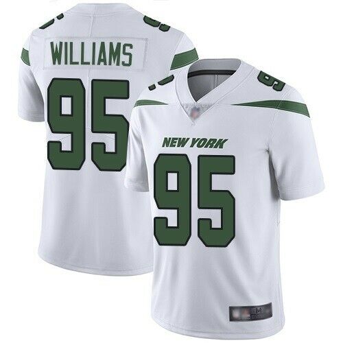 Jets 95 Quinnen Williams White 2019 NFL Draft First Round Pick Vapor Untouchable Limited Jersey