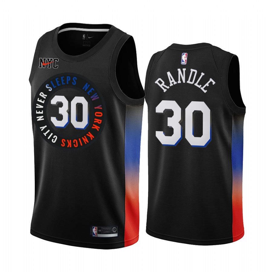 Julius Randle New York Knicks Black City Edition 2020 21 Jersey