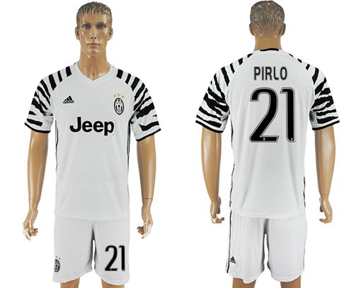 Juventus 21 Pirlo SEC Away Soccer Club Jersey