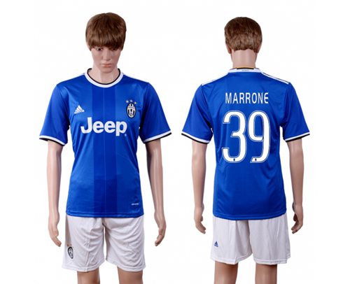 Juventus 39 Marrone Away Soccer Club Jersey