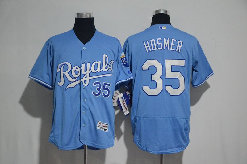Kansas City Royals Mens Jerseys 35 Eric Hosmer Flexbase Collection Baseball Jersey