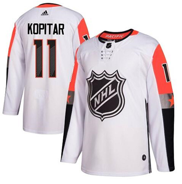 Kings 11 Anze Kopitar White  2018 NHL All Star Game Atlantic Division Authentic Player Jersey
