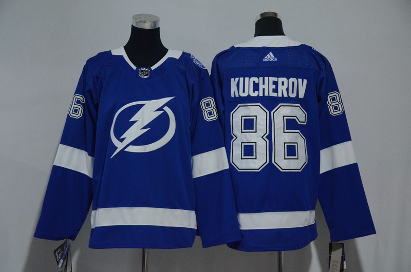 Lightning 86 Nikita Kucherov Blue Youth  Jersey