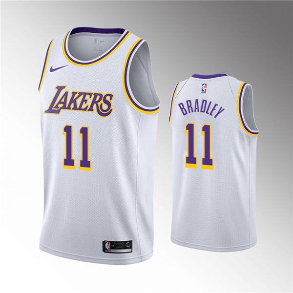 Los Angeles Lakers #11 Avery Bradley 2019 20 Association White Jersey