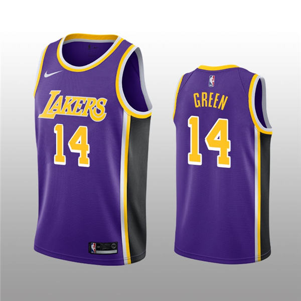 Los Angeles Lakers #14 Danny Green Jersey 2019 20 Icon Purple Latest Jersey