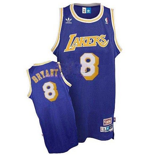 Los Angeles Lakers Bryant 8 Blue Throwback Jerseys
