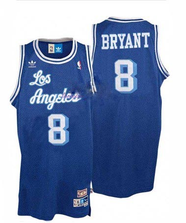 Cheap Los Angeles Lakers Bryant 8 Blue Throwback NBA Jerseys from ...