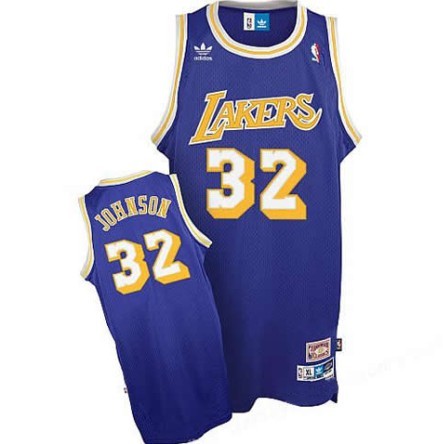 Los Angeles Lakers Johnson 32 Blue Jerseys