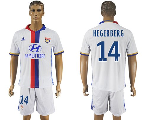 Lyon 14 Hegerberg Home Soccer Club Jersey