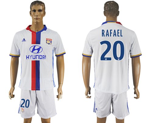 Lyon 20 Rafael Home Soccer Club Jersey