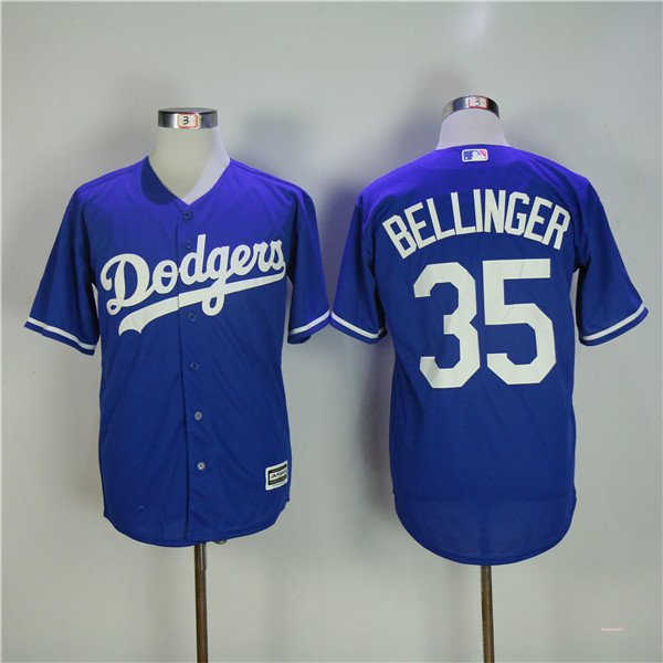 MLB Los Angeles Dodgers 35 Cody Bellinger Blue Cool Base Baseball Jerseys