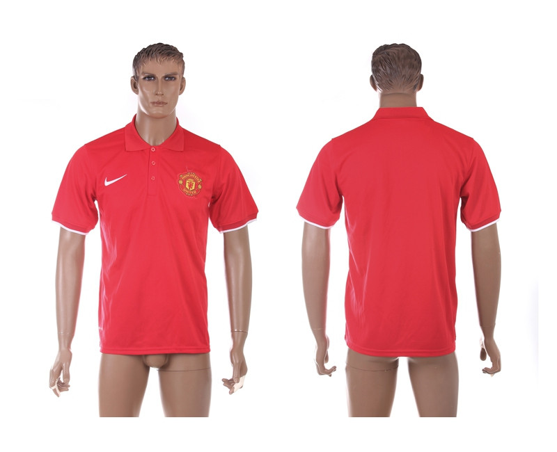 Manchester United Red Soccer Polo Shirt