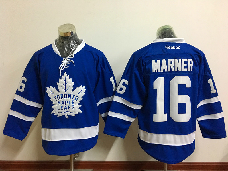 Maple Leafs 16 Mitchell Marner Blue New Stitched NHL Jersey