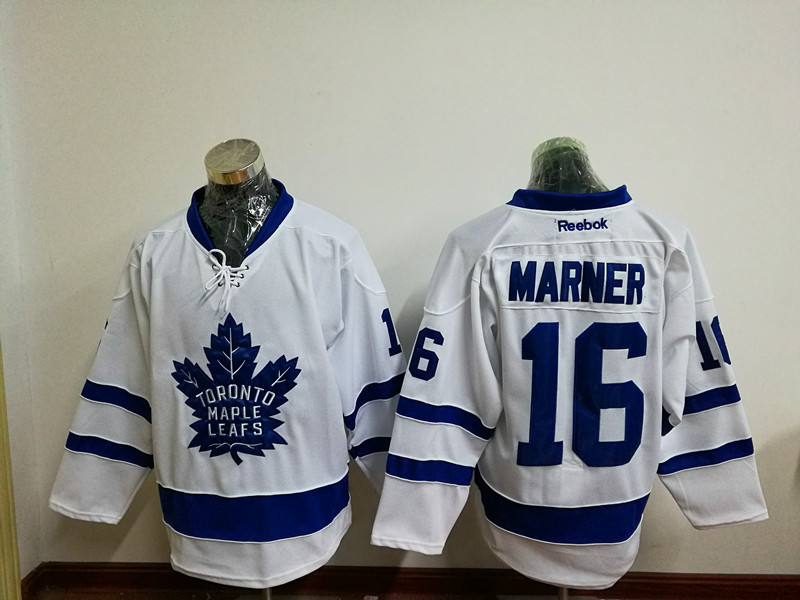 Maple Leafs 16 Mitchell Marner White New Stitched NHL Jersey