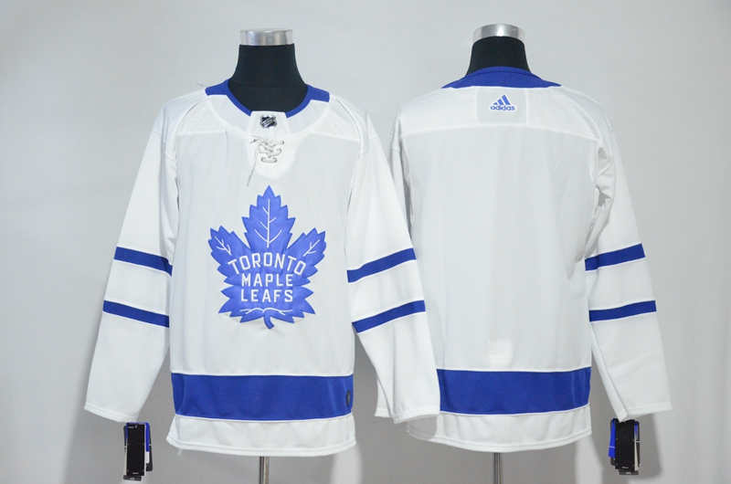 Maple Leafs Blank White  Jersey