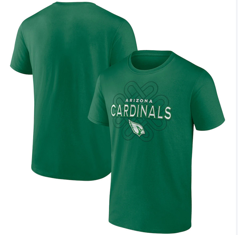 Men's Arizona Cardinals Fanatics Branded Kelly Green Celtic Knot T Shirt