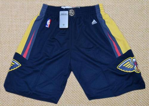Men's New Orleans Pelicans Navy Blue Basketball Shorts