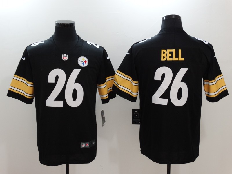 Men's  Pittsburgh Steelers #26 Le'Veon Bell Black 2017 Vapor Untouchable Limited Stitched Jersey