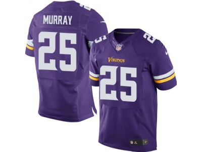 Minnesota Vikings 25 Latavius Murray Purple Team Color Men Stitched NFL Elite Jersey