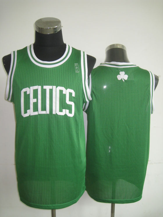 NBA Boston Celtics Blank Authentic Green Jersey