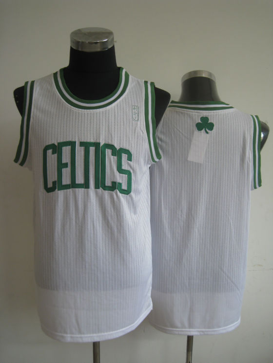 NBA Boston Celtics Blank Authentic White Jersey