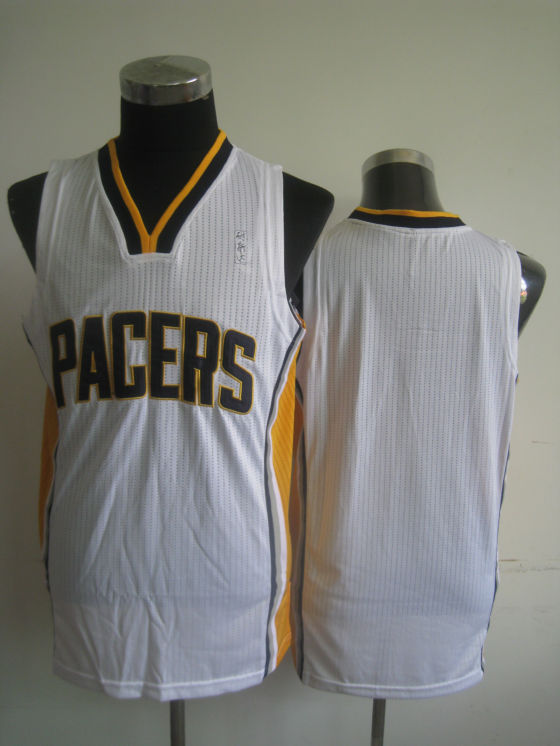 NBA Indiana Pacers Blank Authentic Home White Jerseys