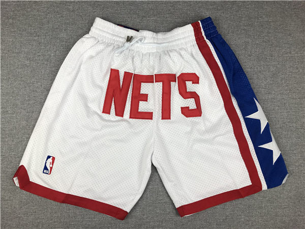 Nets White Nike Swingman Mesh Shorts
