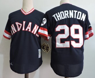 New Cleveland Indians 29 Andre Thornton Jersey