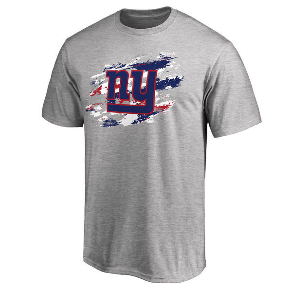 New York Giants NFL Pro Line True Color T Shirt Heathered Gray