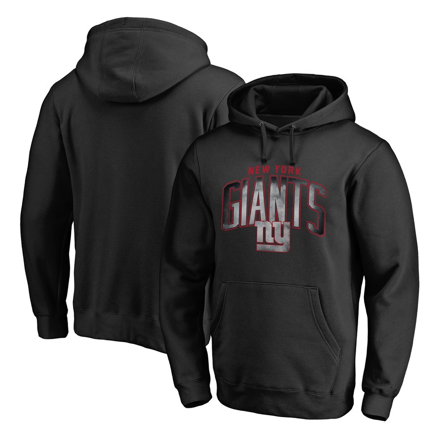 New York Giants NFL Pro Line by Fanatics Branded Arch Smoke Pullover Hoodie Black