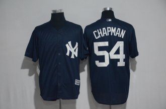 New York Yankees Mens 54 Aroldis Chapman Cool base Baseball Jersey