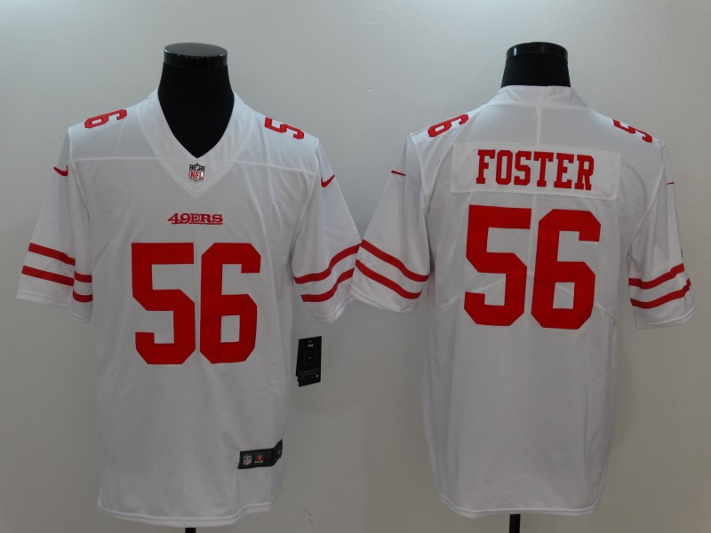  49ers 56 Reuben Foster White Vapor Untouchable Player Limited Jersey