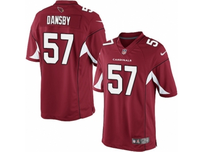  Arizona Cardinals 57 Karlos Dansby Limited Red Team Color NFL Jersey