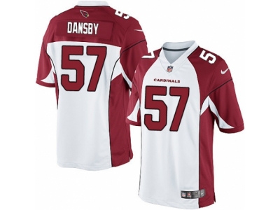  Arizona Cardinals 57 Karlos Dansby Limited White NFL Jersey