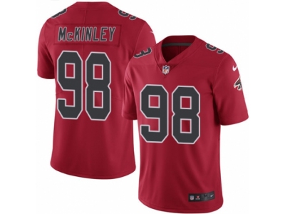  Atlanta Falcons 98 Takkarist McKinley Limited Red Rush NFL Jersey