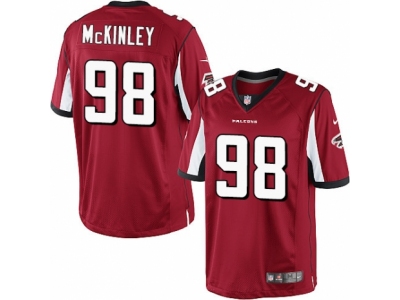  Atlanta Falcons 98 Takkarist McKinley Limited Red Team Color NFL Jersey