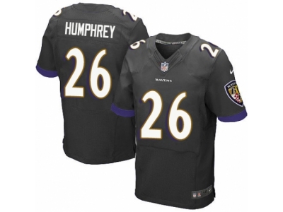  Baltimore Ravens 26 Marlon Humphrey Elite Black Alternate NFL Jersey