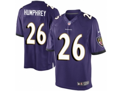  Baltimore Ravens 26 Marlon Humphrey Limited Purple Team Color NFL Jersey