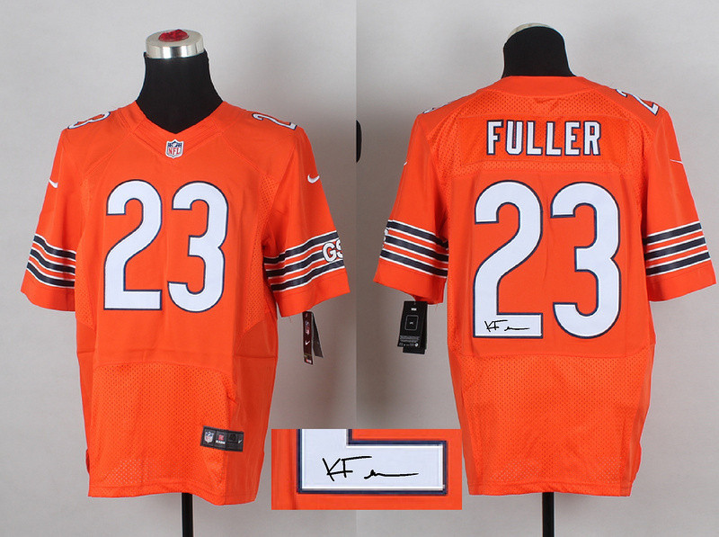  Bears 23 Kyle Fuller Orange Signature Edition Elite Jersey