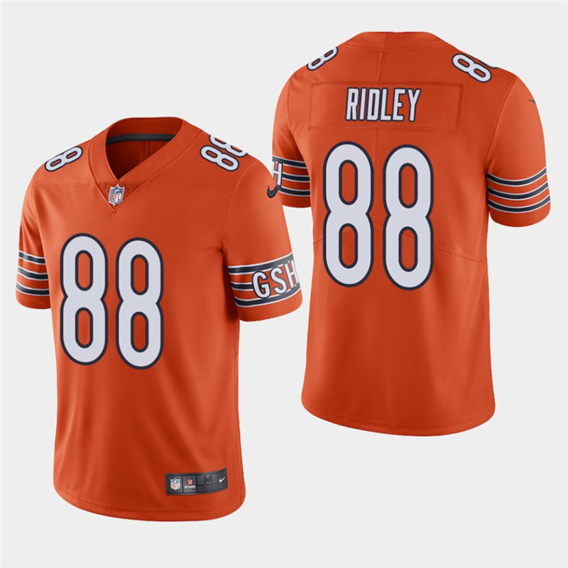 Nike Bears 88 Riley Ridley Orange Vapor Untouchable Limited Jersey