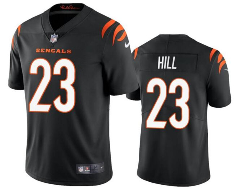 Nike Bengals 23 Daxton Hill Black 2022 NFL Draft Vapor Untouchable Limited Jersey