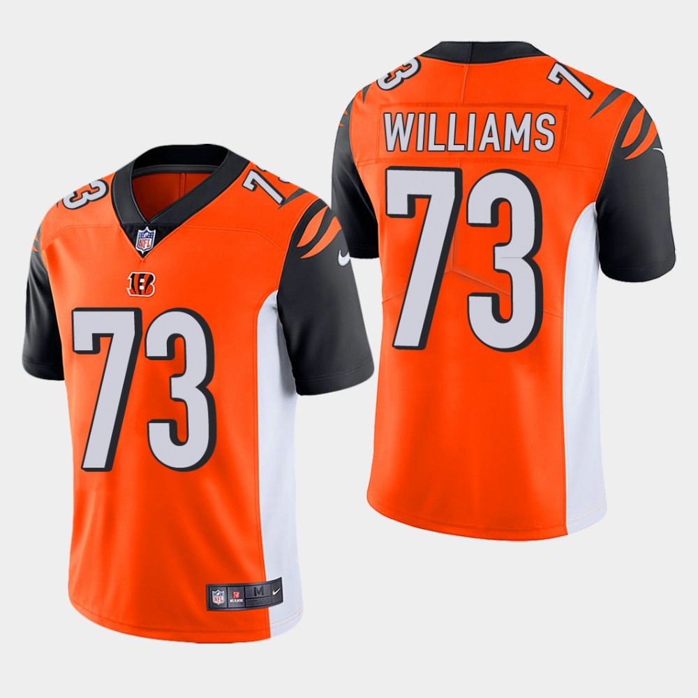 Nike Bengals 73 Jonah Williams Orange Youth 2019 NFL Draft First Round Pick Vapor Untouchable Limited Jersey