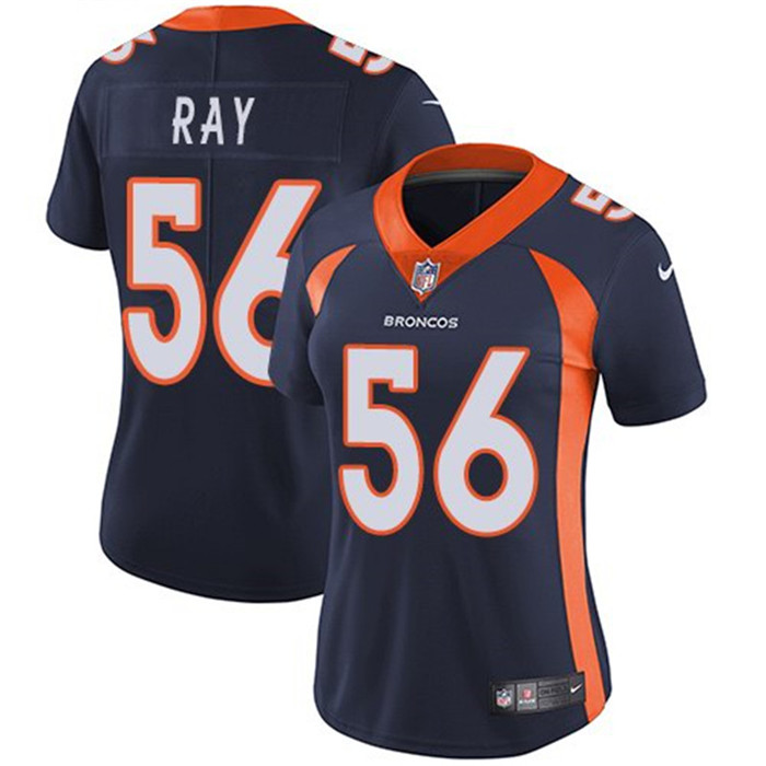  Broncos 56 Shane Ray Navy Women Vapor Untouchable Limited Jersey