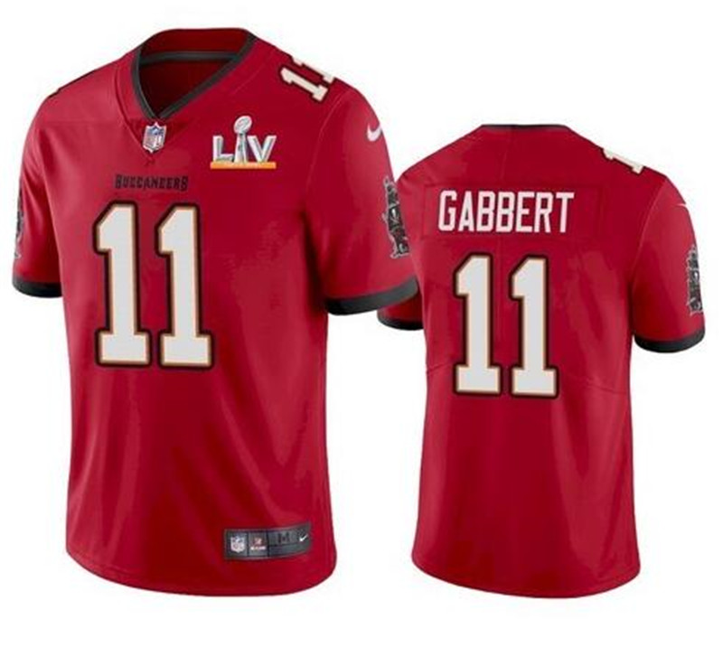 Nike Buccaneers 11 Blaine Gabbert Red 2021 Super Bowl LV Vapor Untouchable Limited Jersey