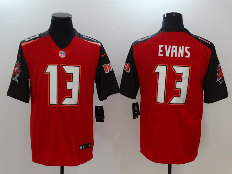  Buccaneers 13 Mike Evans Red Vapor Untouchable Player Limited Jersey