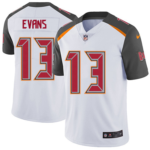  Buccaneers 13 Mike Evans White Vapor Untouchable Player Limited Jersey