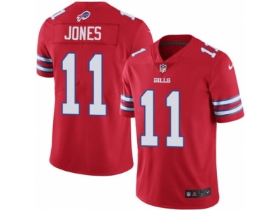 Cheap Nike Buffalo Bills 11 Zay Jones Limited Red Rush NFL Jersey ...